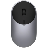 Мышь беспроводная Xiaomi Mi Portable Mouse 2 USB+Bluetooth BXSBMW02 Чёрная